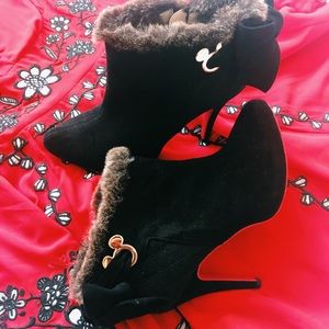 🆕Diana-Disney Mickey High Heel Ankle Boots